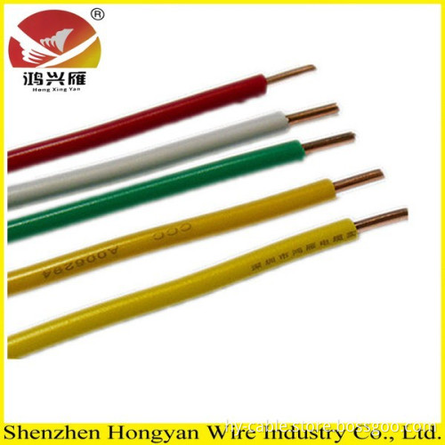Copper Conductor PVC Insulation Thin Electrical Wire